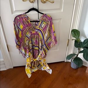 Colorful Paisley Women's Blouse